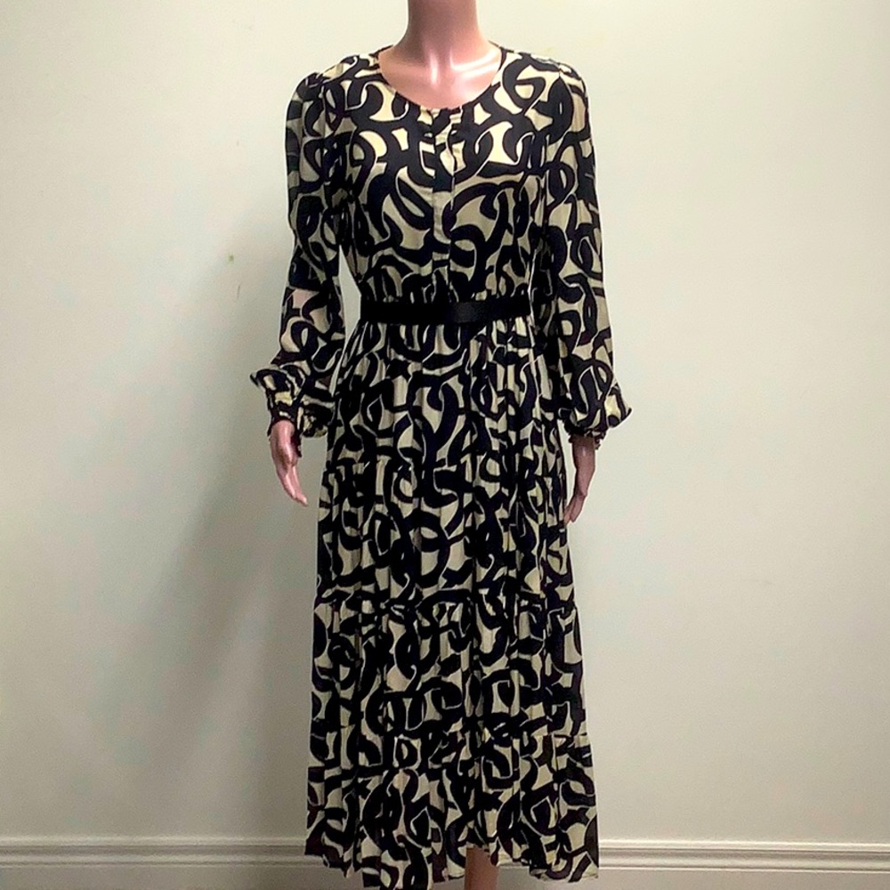 Wild Pony Tiered Midi Dress